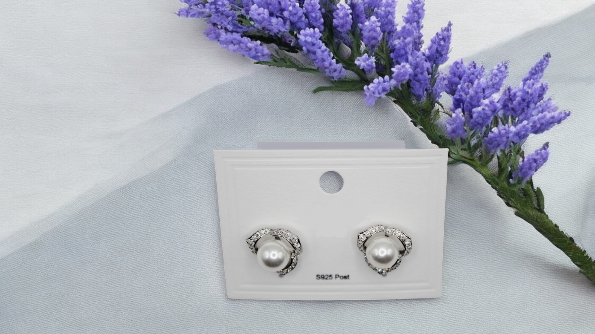 HEART PEARL EARRINGS - Image 4