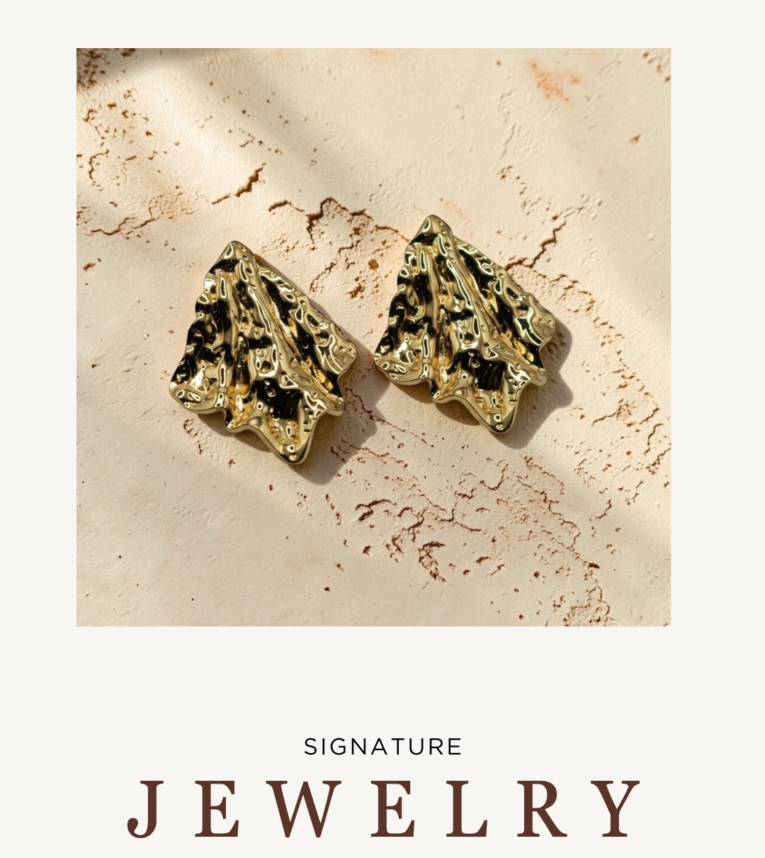 Gold Neutral Modern Jewelry Instagram Post (2)